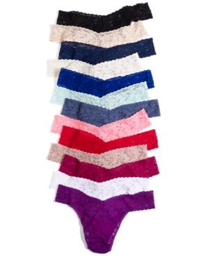 Hanky Panky Signature Lace Original Rise Thong 4811 Women's Shoes