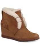 Ugg Women's Jeovana Wedge Lace-up Booties