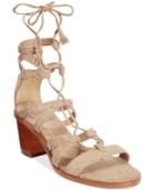 Frye Women's Brielle Gladiator Lace-up Sandals Women's Shoes