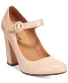 Report Lecrone Block-heel Mary Jane Pumps Women's Shoes