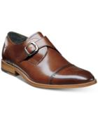 Stacy Adams Men's Duncan Cap-toe Single Monk Strap Shoes, Created For Macy's Men's Shoes