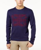 Ben Sherman Men's Union Jack Jacquard Sweater