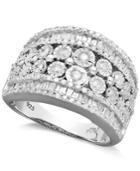 Diamond Band Ring In Sterling Silver (1-1/4 Ct. T.w.)