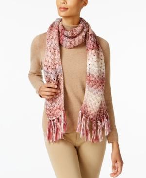 I.n.c. Metallic Space-dyed Scarf, Created For Macy's
