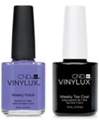 Creative Nail Design Vinylux Wisteria Haze Nail Polish & Top Coat (two Items), 0.5-oz, From Purebeauty Salon & Spa