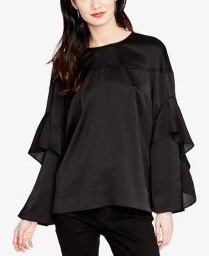 Rachel Rachel Roy Ruffle-sleeve Top, Created For Macy's