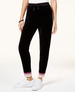 Hippie Rose Juniors' Velour Sweatpants