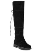 Nine West Mavira Back Lace-up Over-the-knee Boots Women's Shoes
