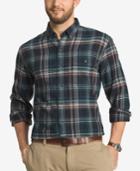 G.h. Bass & Co. Men's Big And Tall Plaid Flannel Long-sleeve Shirt