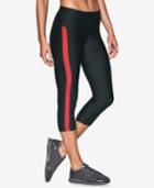 Under Armour Striped Training Capri Leggings