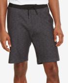 Kenneth Cole Reaction Men's Heathered Elastic Drawstring Shorts