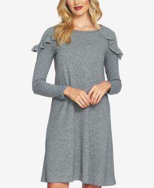 1.state Ruffle-shoulder Dress