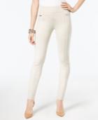 Inc International Concepts Skinny Moto Pants, Created For Macy's