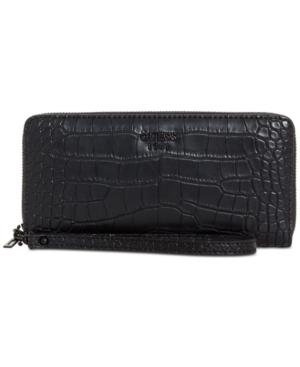Guess Keaton Large Zip Around Wallet