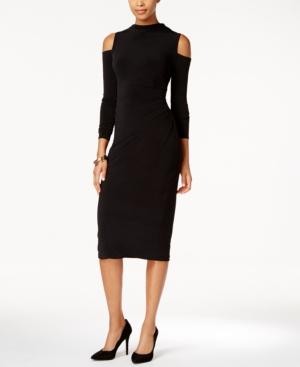 Rachel Rachel Roy Cold-shoulder Midi Dress