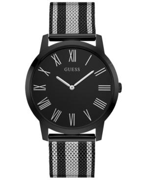 Guess Men's Two-tone Stainless Steel Mesh Bracelet Watch 44mm