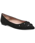 Circus By Sam Edelman Ritchie Embellished Pointy-toe Flats Women's Shoes