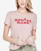 Guess Embroidered Graphic T-shirt