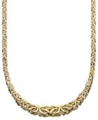 Byzantine Necklace In 14k Gold