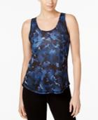 Ideology Printed Performance Tank Top, Only At Macy's