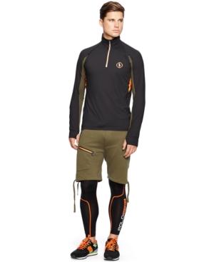 Polo Sport Men's Pieced Mockneck Performance Pullover