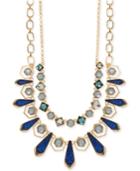 Ivanka Trump Gold-tone Stone And Glitter Two-layer Necklace