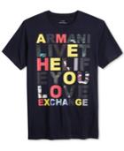 Armani Exchange Men's Bling Graphic-print T-shirt
