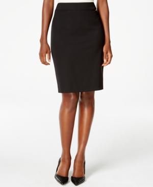 Tahari Asl Solid Pencil Skirt