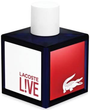 Lacoste L!ve Eau De Toilette Spray, 3.3 Oz