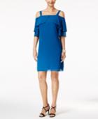 Thalia Sodi Cold-shoulder Shift Dress, Created For Macy's