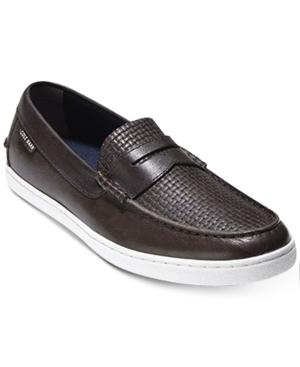 Cole Haan Men's Pinch Weekender Embossed Weave Slip-ons Men's Shoes