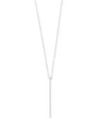 Pave Classica By Effy Diamond Bar Pendant Necklace (1/8 Ct. T.w.) In 14k White Gold