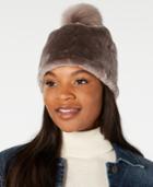 Ugg Solid Shearling Pom Pom Beanie