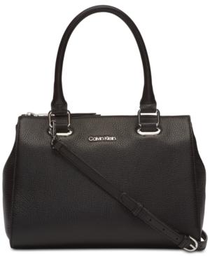 Calvin Klein Halle Pebble Satchel
