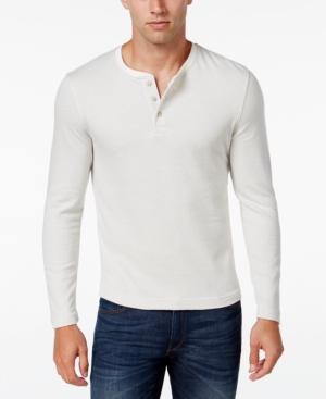 Club Room Men's Big And Tall Long Sleeve Henley