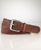 Polo Ralph Lauren Accessories, Savannah Braided Leather Belt