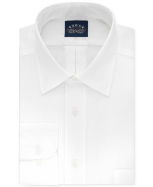 Eagle Men's Classic-fit Non-iron White Solid Dress Shirt