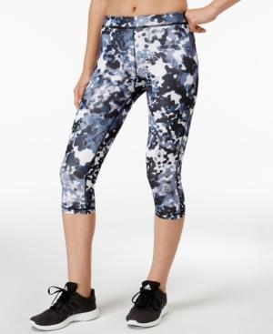 Adidas Techfit Floral-print Capri Leggings
