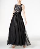 Jessica Howard Sequined Lace And Tulle Ball Gown