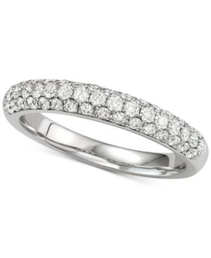 Diamond Pave Band (5/8 Ct. T.w.) In 14k White Gold