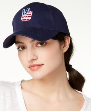 Collection Xiix Peace Love Cotton Baseball Cap