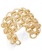 Thalia Sodi Gold-tone Chain Link Cuff Bracelet, Only At Macy's