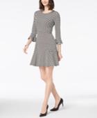 Charter Club Ruffled Printed Dress, Created For Macy's