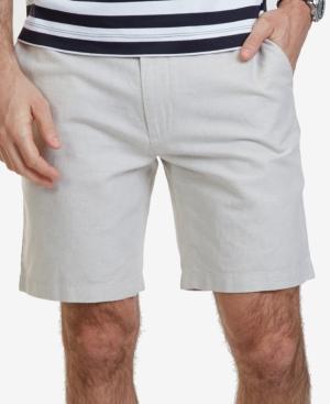 Nautica Men's Classic-fit Linen Blend Shorts
