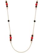 Kate Spade New York Burst Into Bloom Gold-tone Beaded Station Necklace
