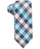 Ryan Seacrest Distinction Men's Grove Checked-print Slim Tie, Only At Macy's