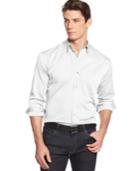 Club Room Solid Wrinkle-resistant Shirt