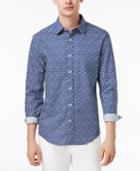 Tommy Hilfiger Men's Delaney Floral-print Cotton Shirt