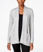 Style & Co. Petite Marled Cardigan, Only At Macy's