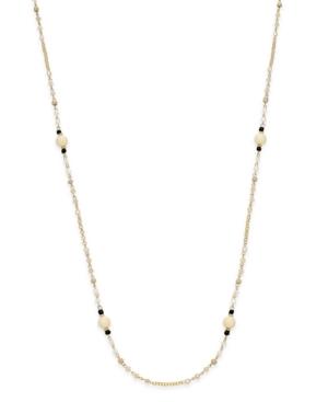 Inc International Concepts Gold-tone Long Beaded Statement Necklace, Only At Macy's